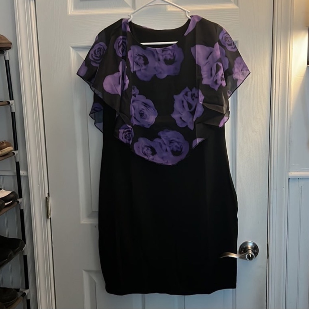 Black knee high dress